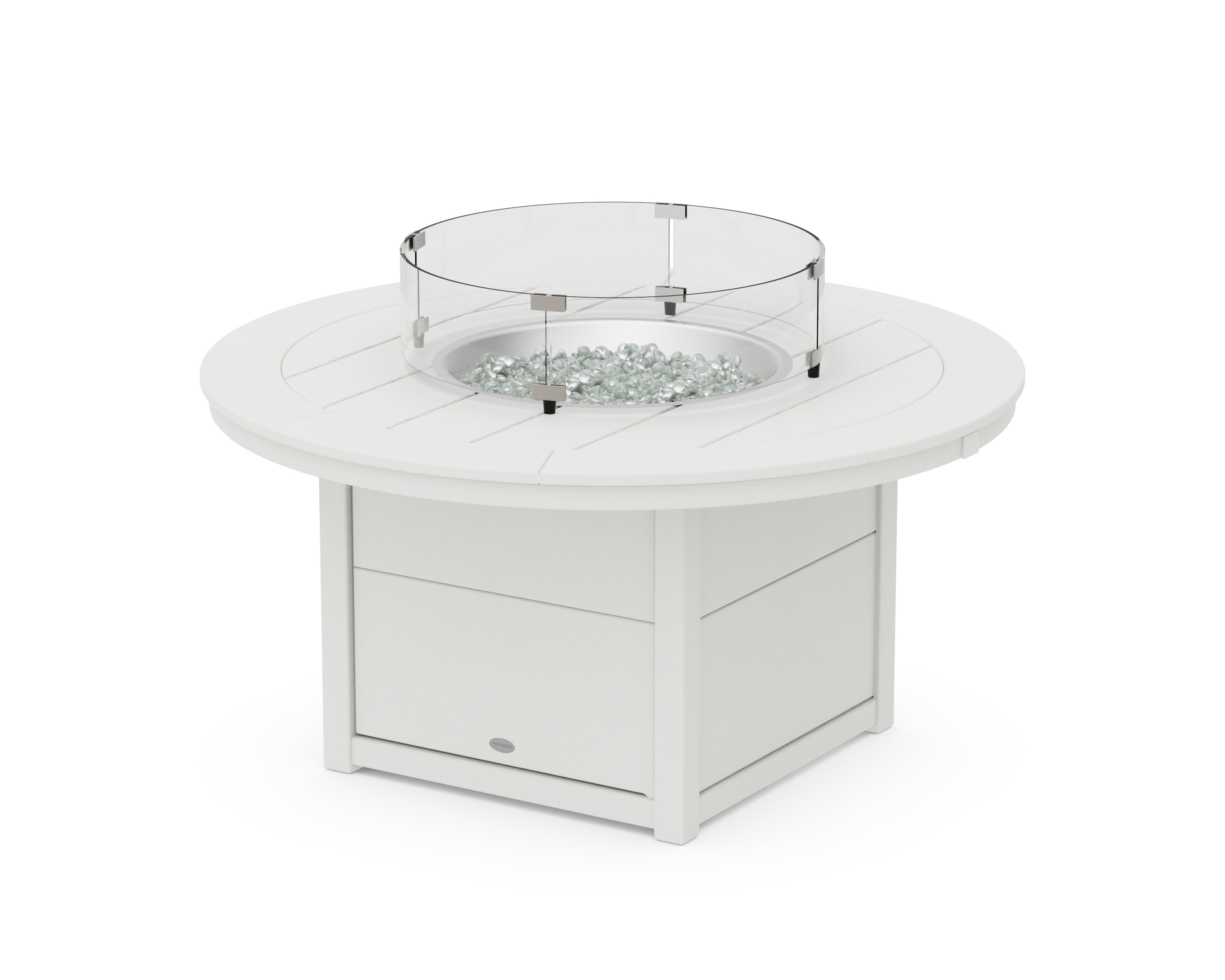 POLYWOOD Round 48" Fire Pit Table