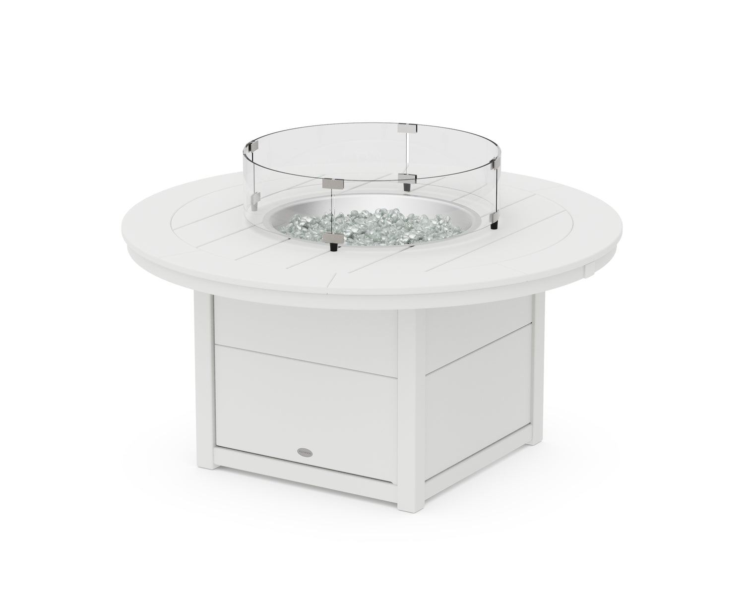 POLYWOOD Round 48" Fire Pit Table