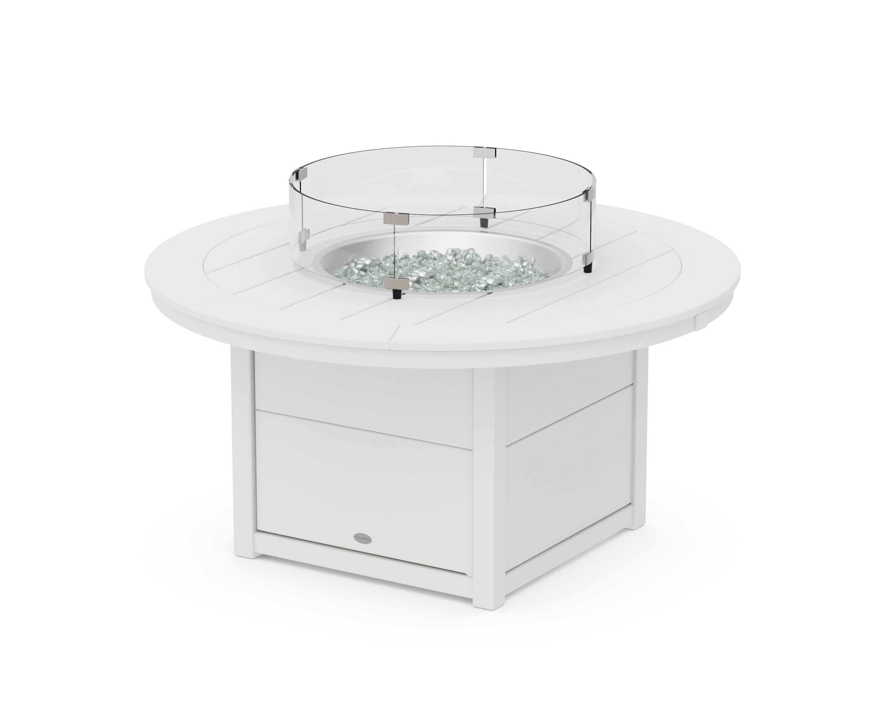 POLYWOOD Round 48" Fire Pit Table