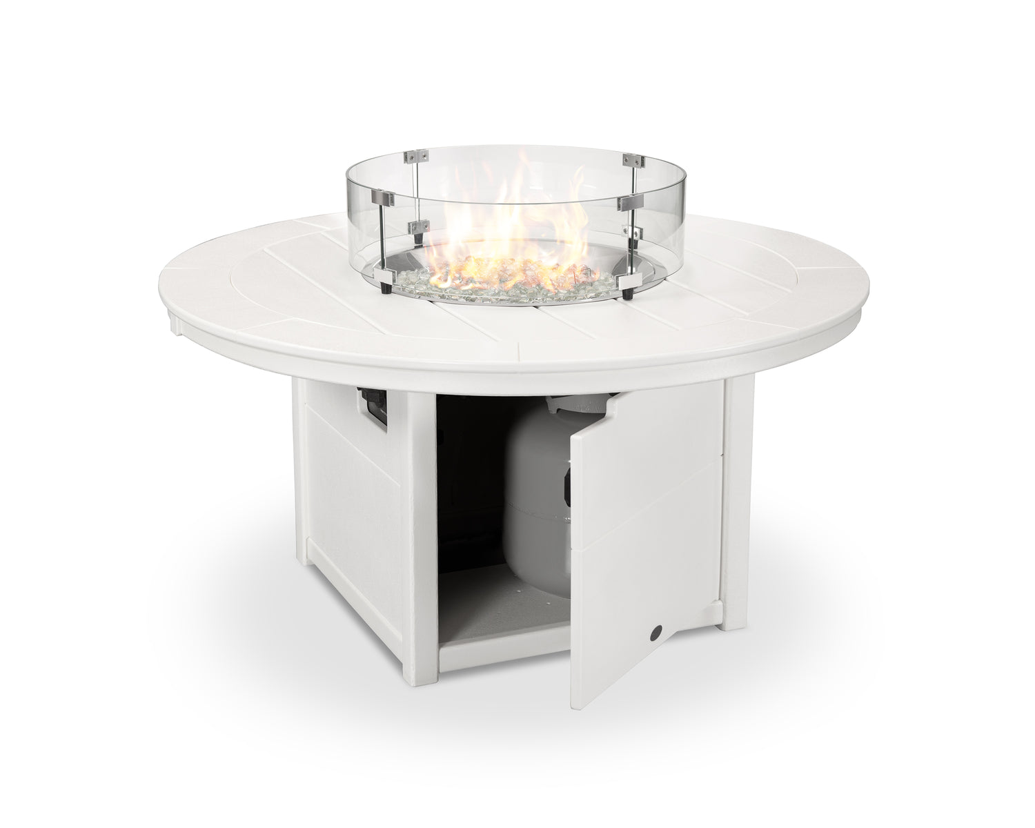 POLYWOOD Round 48" Fire Pit Table