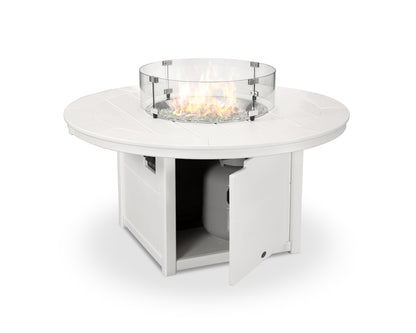POLYWOOD Round 48" Fire Pit Table