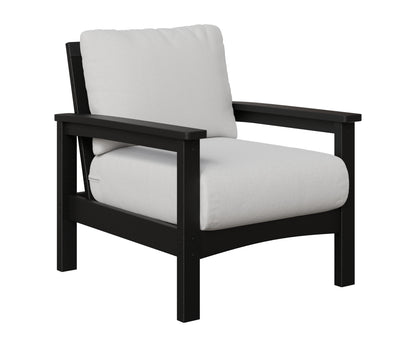 Berlin Gardens Camden Club Chair in Black