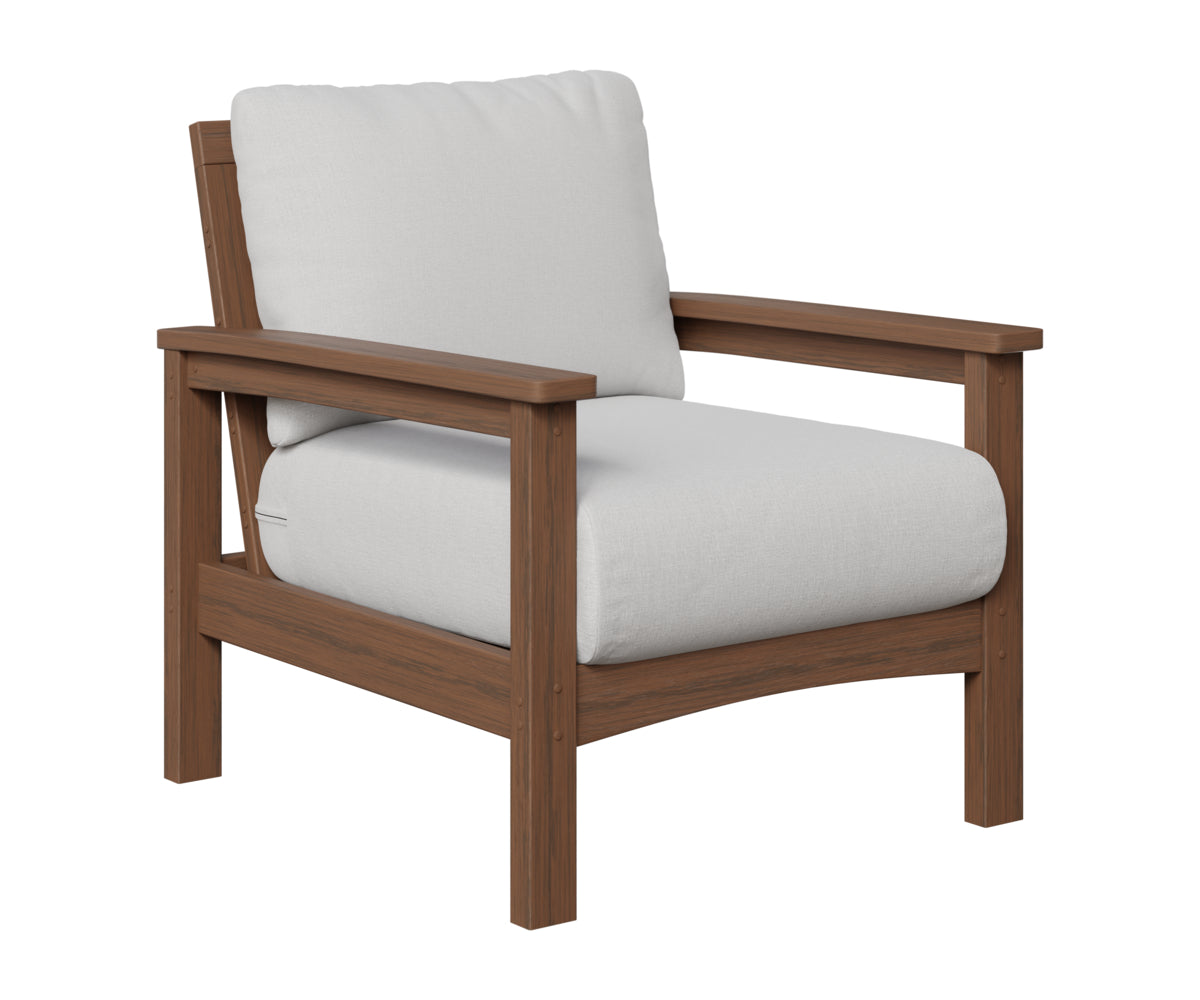 Berlin Gardens Camden Club Chair in Brazilian Walnut