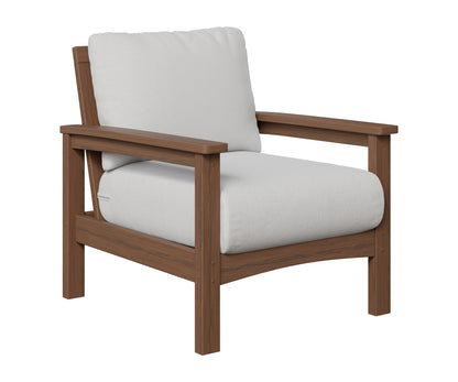 Berlin Gardens Camden Club Chair in Brazilian Walnut