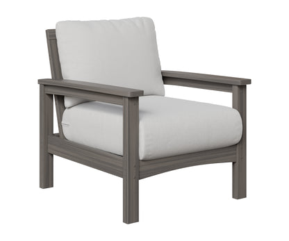 Berlin Gardens Camden Club Chair in Coastal Gray
