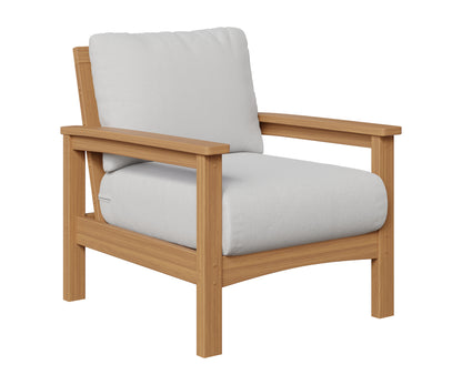 Berlin Gardens Camden Club Chair in Natural Teak