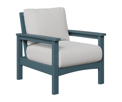 Berlin Gardens Camden Club Chair in Slate