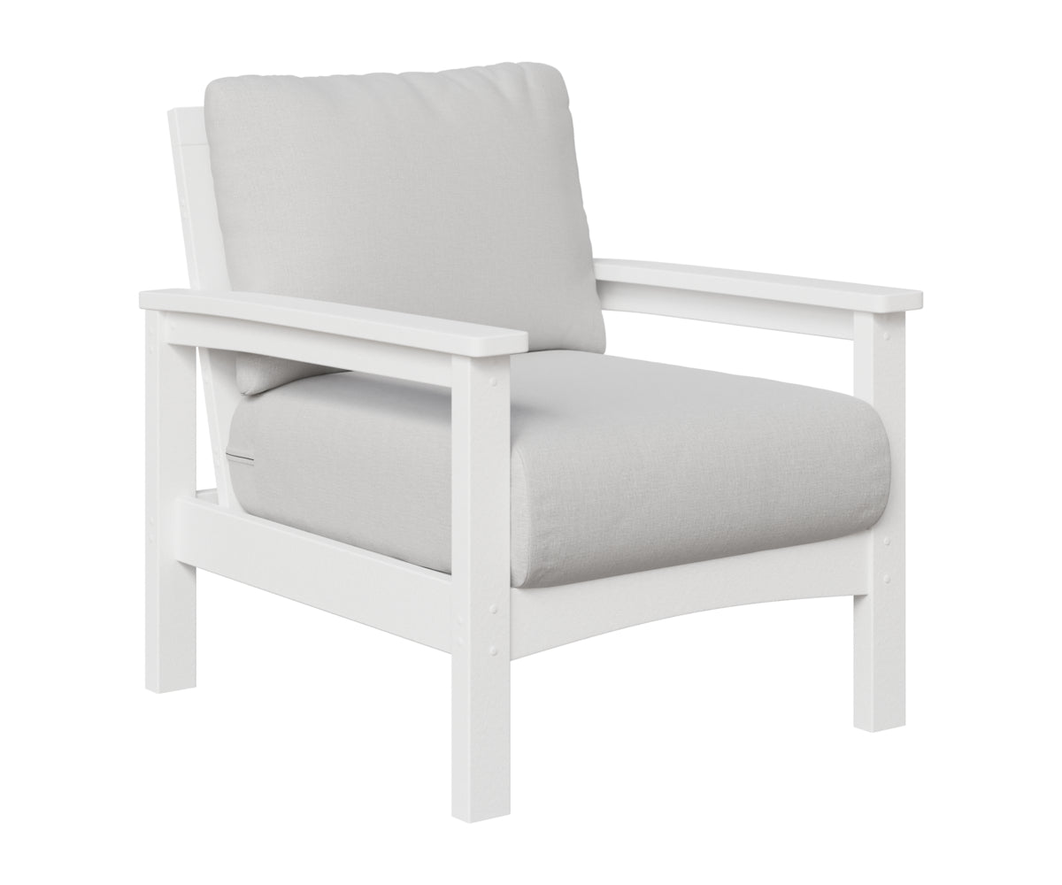 Berlin Gardens Camden Club Chair in White