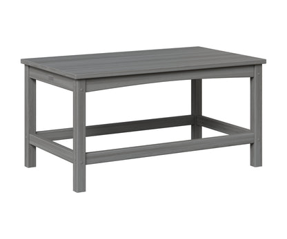 Berlin Gardens Camden Coffee Table in Driftwood Gray