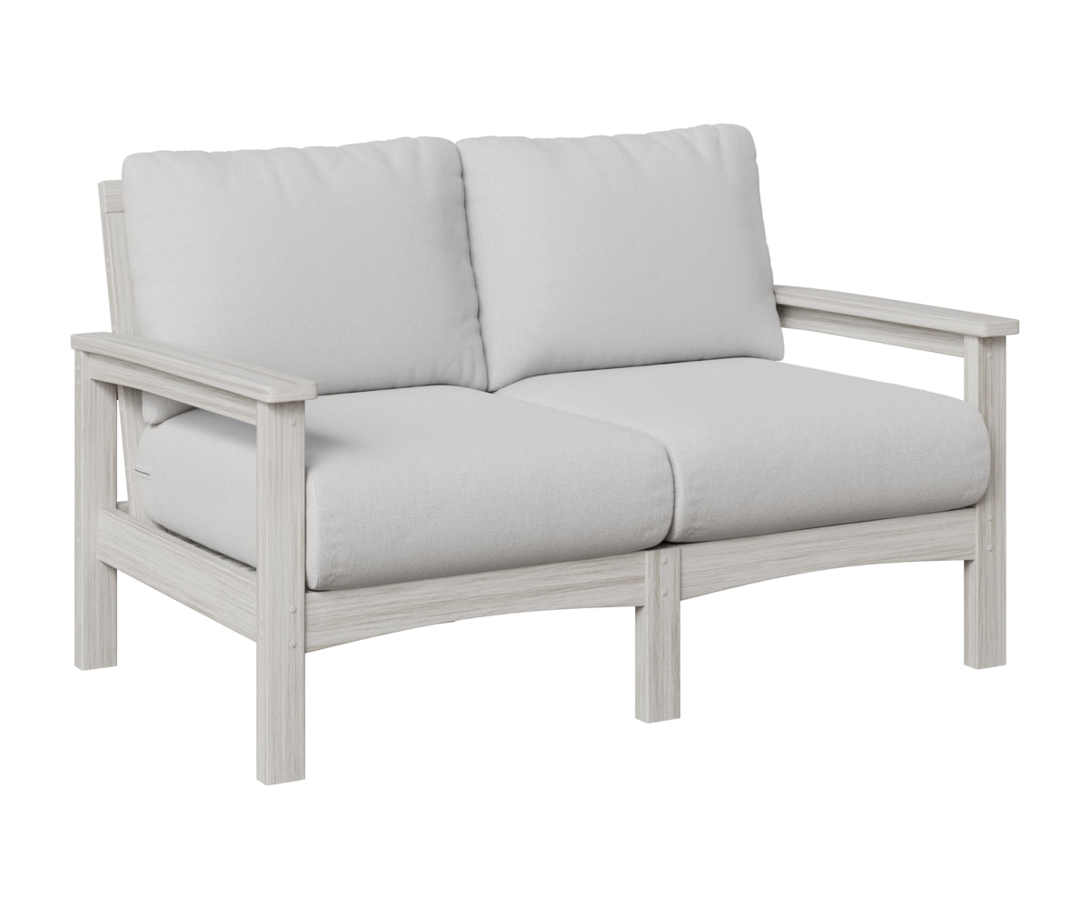 Berlin Gardens Camden Loveseat in Seashell