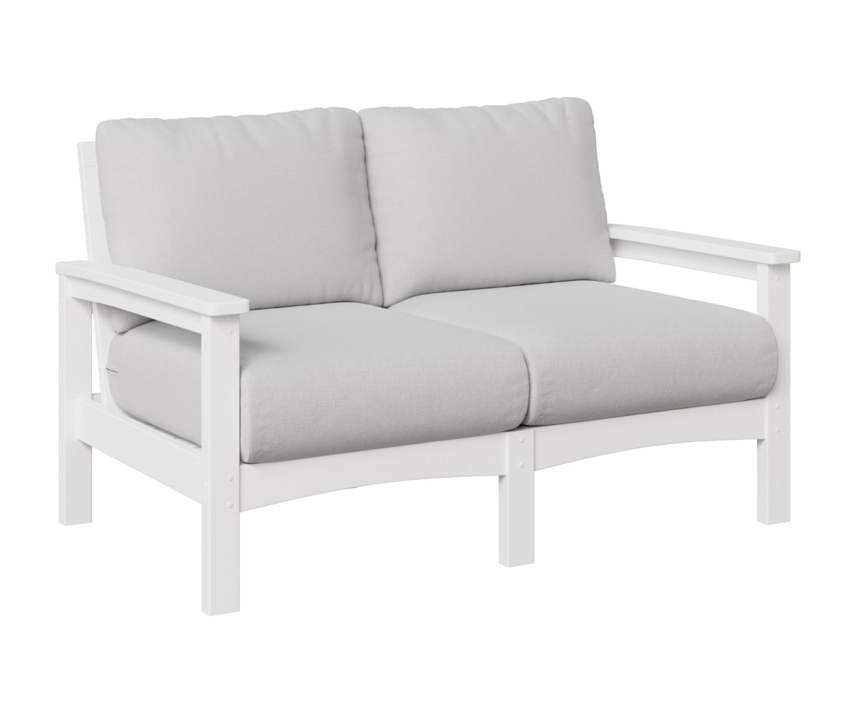 Berlin Gardens Camden Loveseat in White