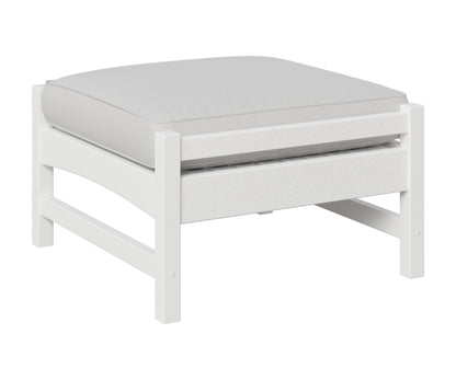 Berlin Gardens Camden Ottoman in White