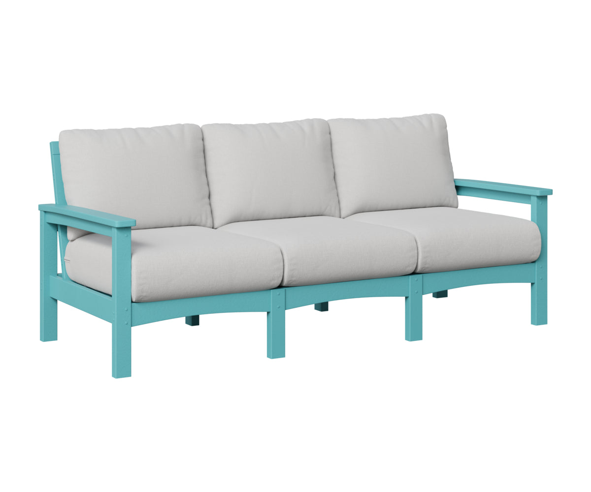 Berlin Gardens Camden Sofa in Aruba Blue