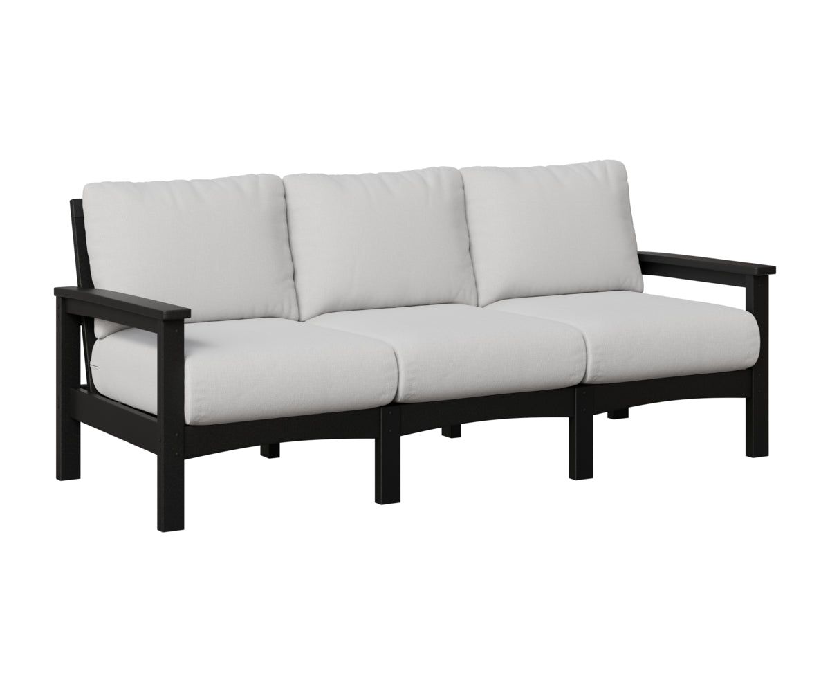 Berlin Gardens Camden Sofa in Black