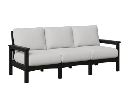Berlin Gardens Camden Sofa in Black