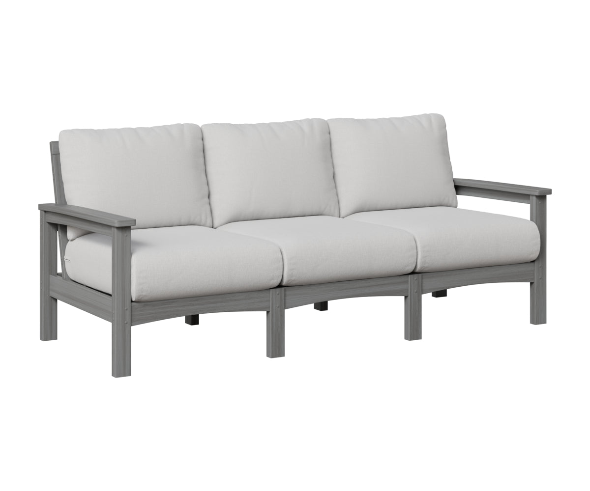 Berlin Gardens Camden Sofa in Driftwood Gray