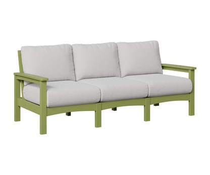 Berlin Gardens Camden Sofa in Kiwi Green