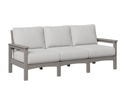 Berlin Gardens Camden Sofa in Light Gray