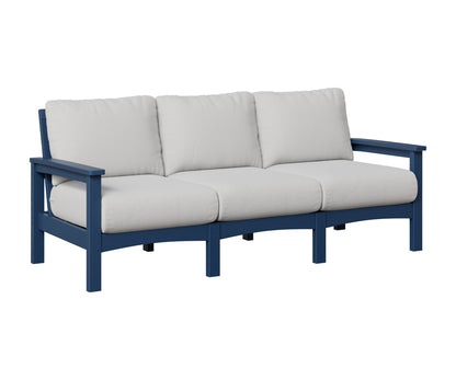 Berlin Gardens Camden Sofa in Navy Blue