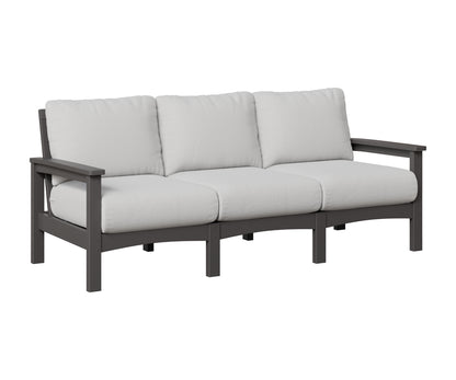 Berlin Gardens Camden Sofa in Smoke Gray