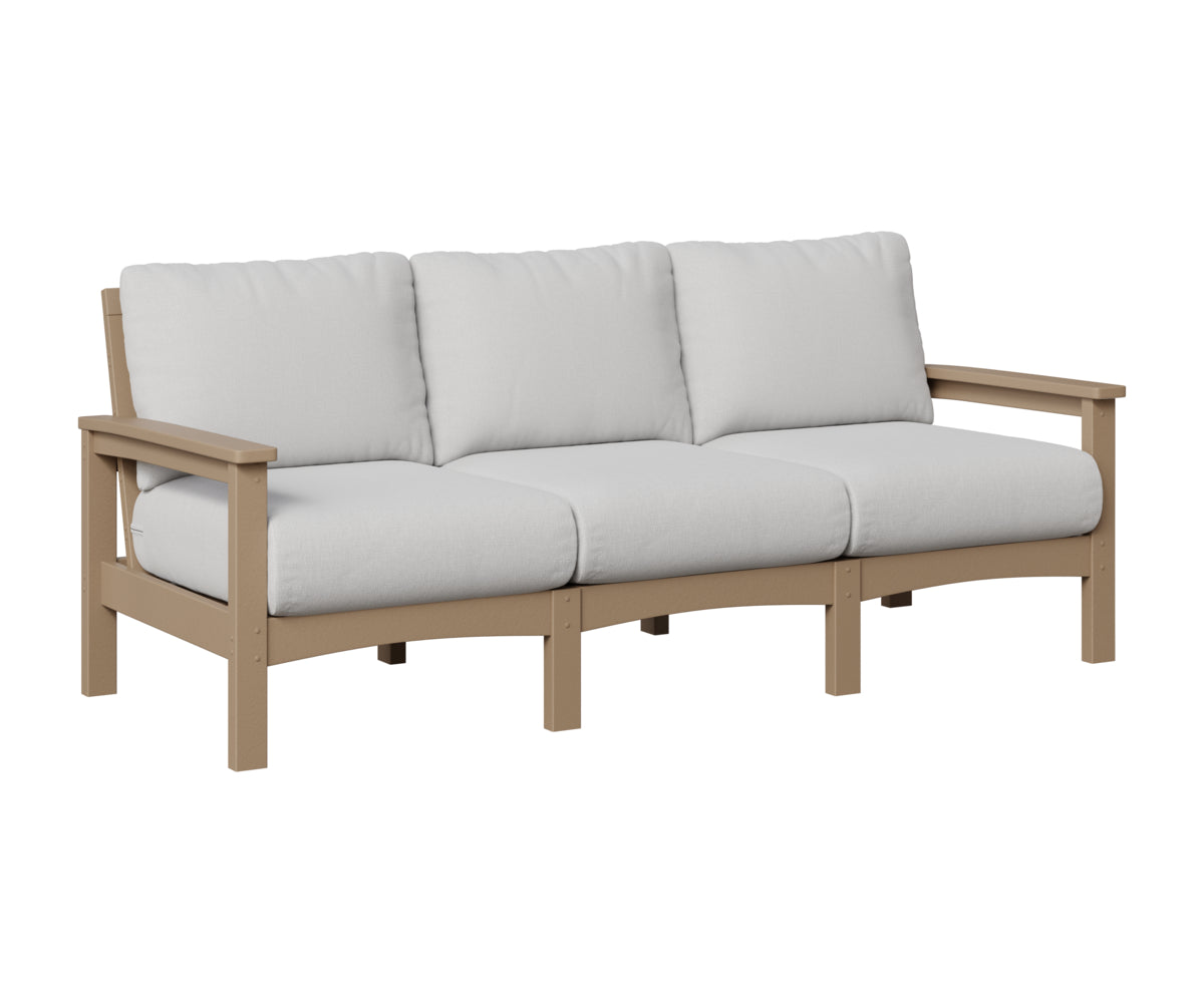 Berlin Gardens Camden Sofa in Weatherwood