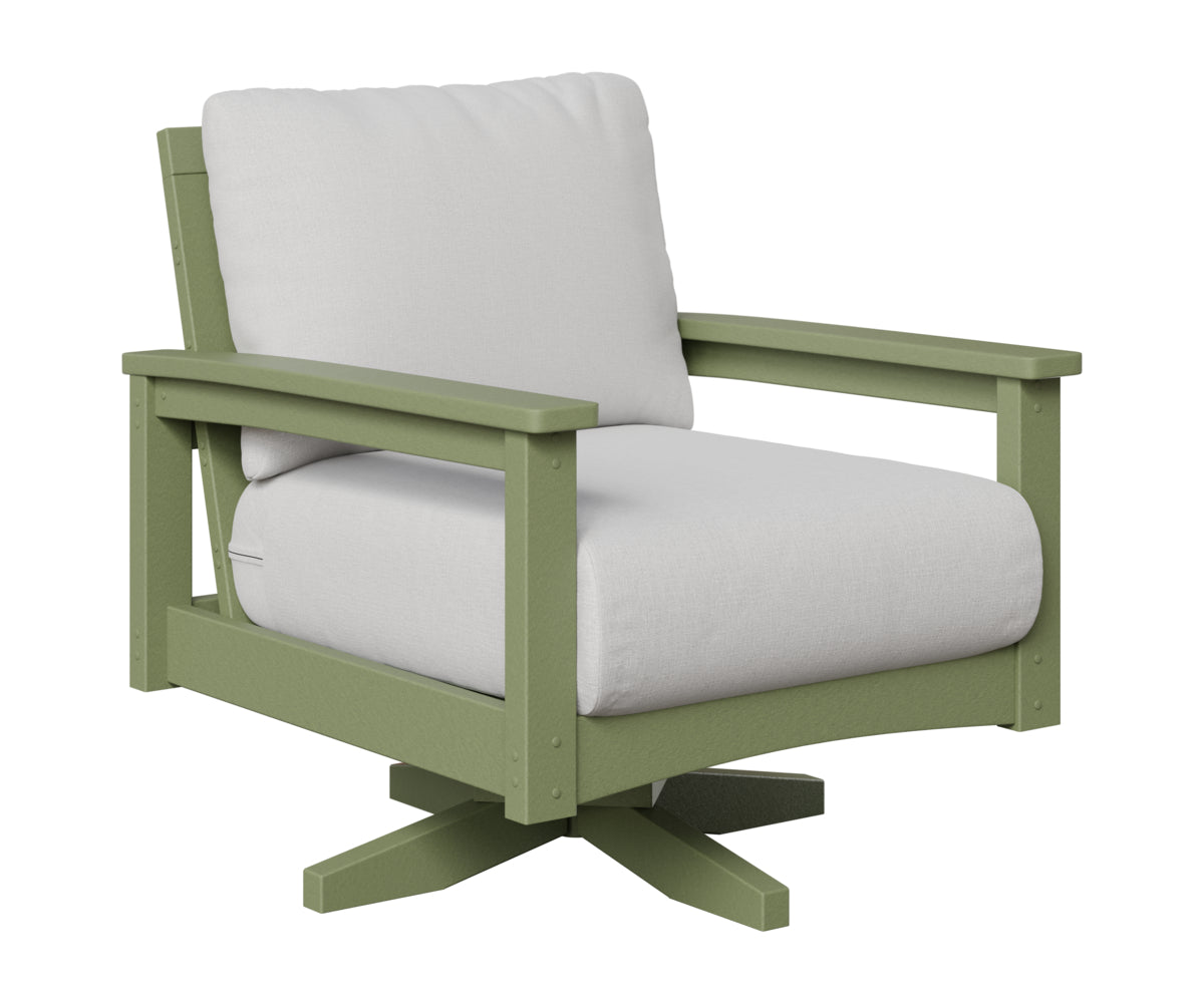 Berlin Gardens Camden Swivel Rocker in Sage