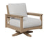Berlin Gardens Camden Swivel Rocker in Weatherwood