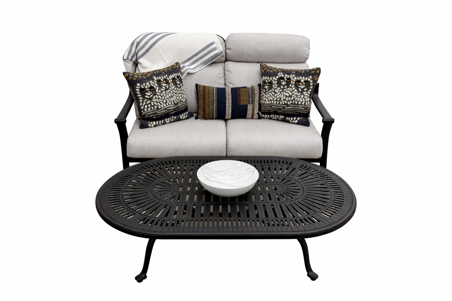 Tropitone Corsica Loveseat Seating Group