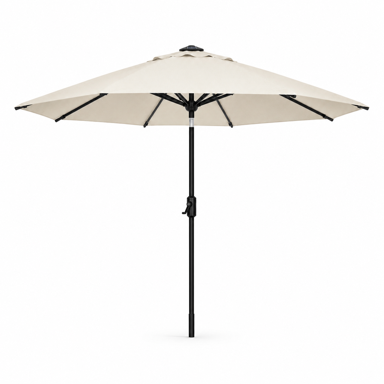 Lighthouse Casual Swirl Tilt Solar Umbrella with LED Lights