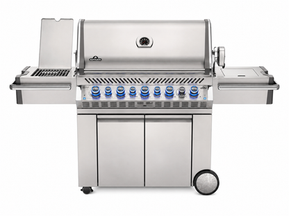 Napoleon Prestige PRO 665 Propane Gas Grill with Infrared Rear &amp; Side Burners, PRO665RSIBPSS-3