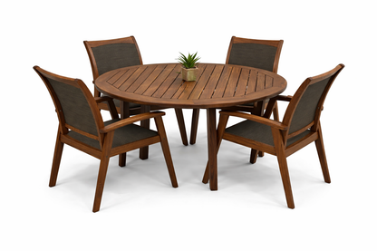 Jensen Outdoor Dining Set – Table &amp; Chairs