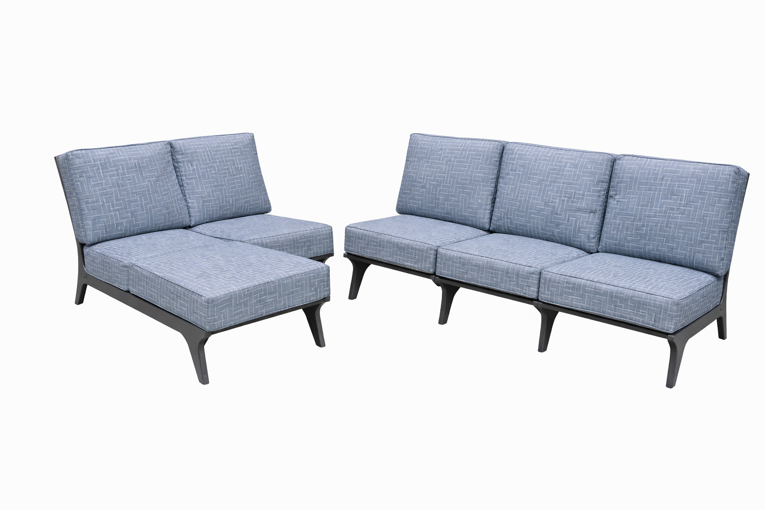 Berlin Gardens Hartley Sofa, Club Chair, Chaise &amp; Accessory Table