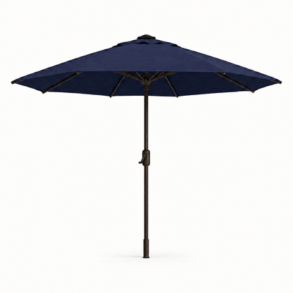 Lighthouse Casual Swirl Tilt Solar Umbrella with LED Lights