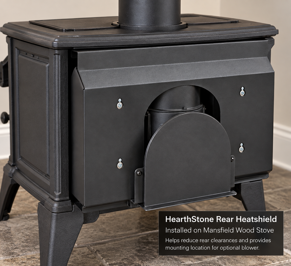 Hearthstone Rear Heat Shield (Heritage/Mansfield)