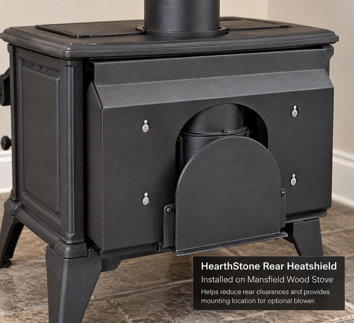 Hearthstone Rear Heat Shield (Heritage/Mansfield)
