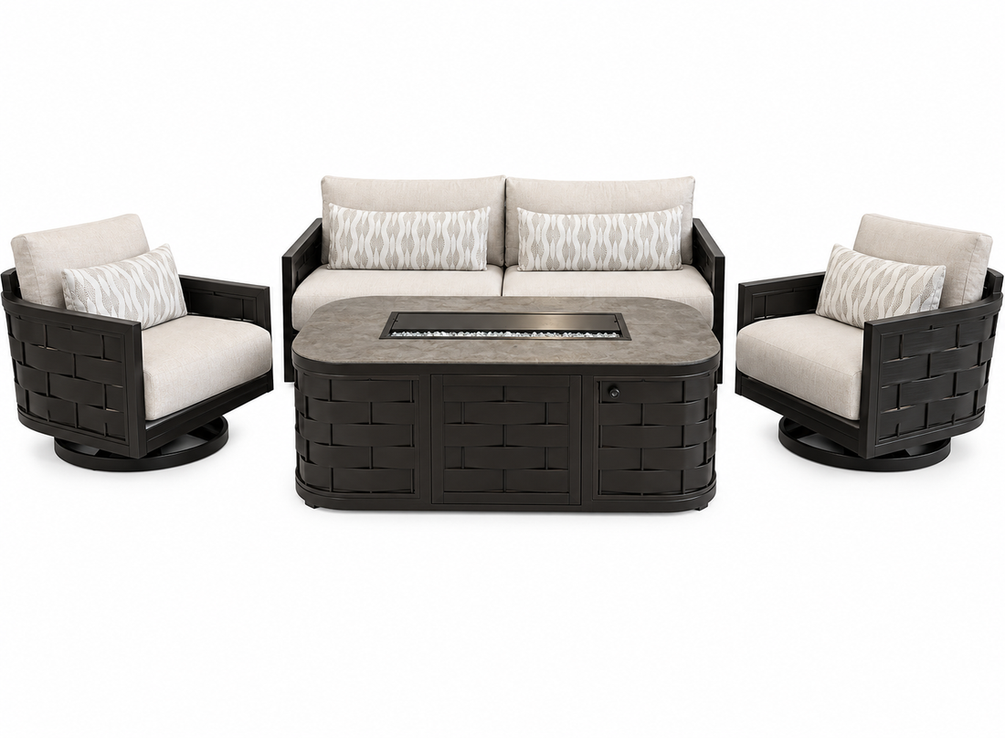Castelle Biscayne Deep Seating Set