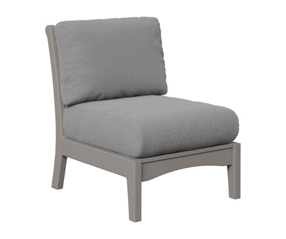 Berlin Gardens Classic Terrace Center Armless Section in Light Gray
