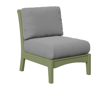 Berlin Gardens Classic Terrace Center Armless Section in Sage