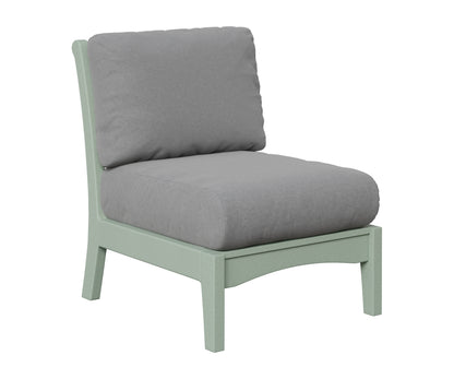 Berlin Gardens Classic Terrace Center Armless Section in Sea Foam