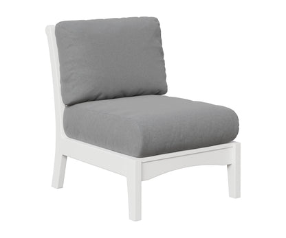 Berlin Gardens Classic Terrace Center Armless Section in White