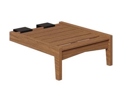 Berlin Gardens Classic Terrace Add on Chaise Lounge in Antique Mahogany