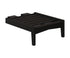Berlin Gardens Classic Terrace Add on Chaise Lounge in Black