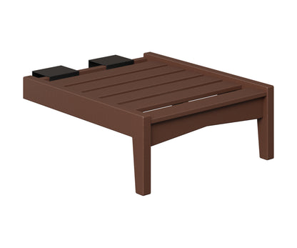 Berlin Gardens Classic Terrace Add on Chaise Lounge in Chocolate Brown