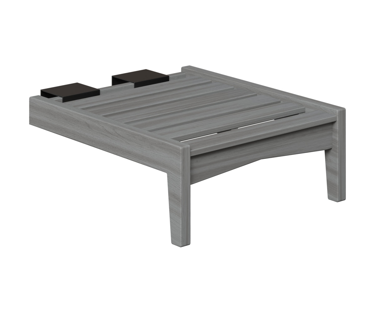 Berlin Gardens Classic Terrace Add on Chaise Lounge in Driftwood Gray