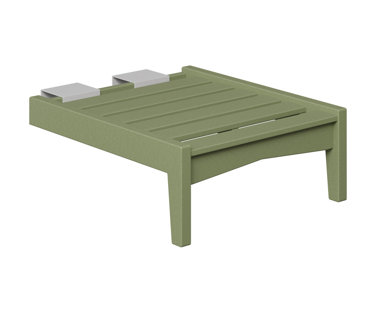 Berlin Gardens Classic Terrace Add on Chaise Lounge in Sage