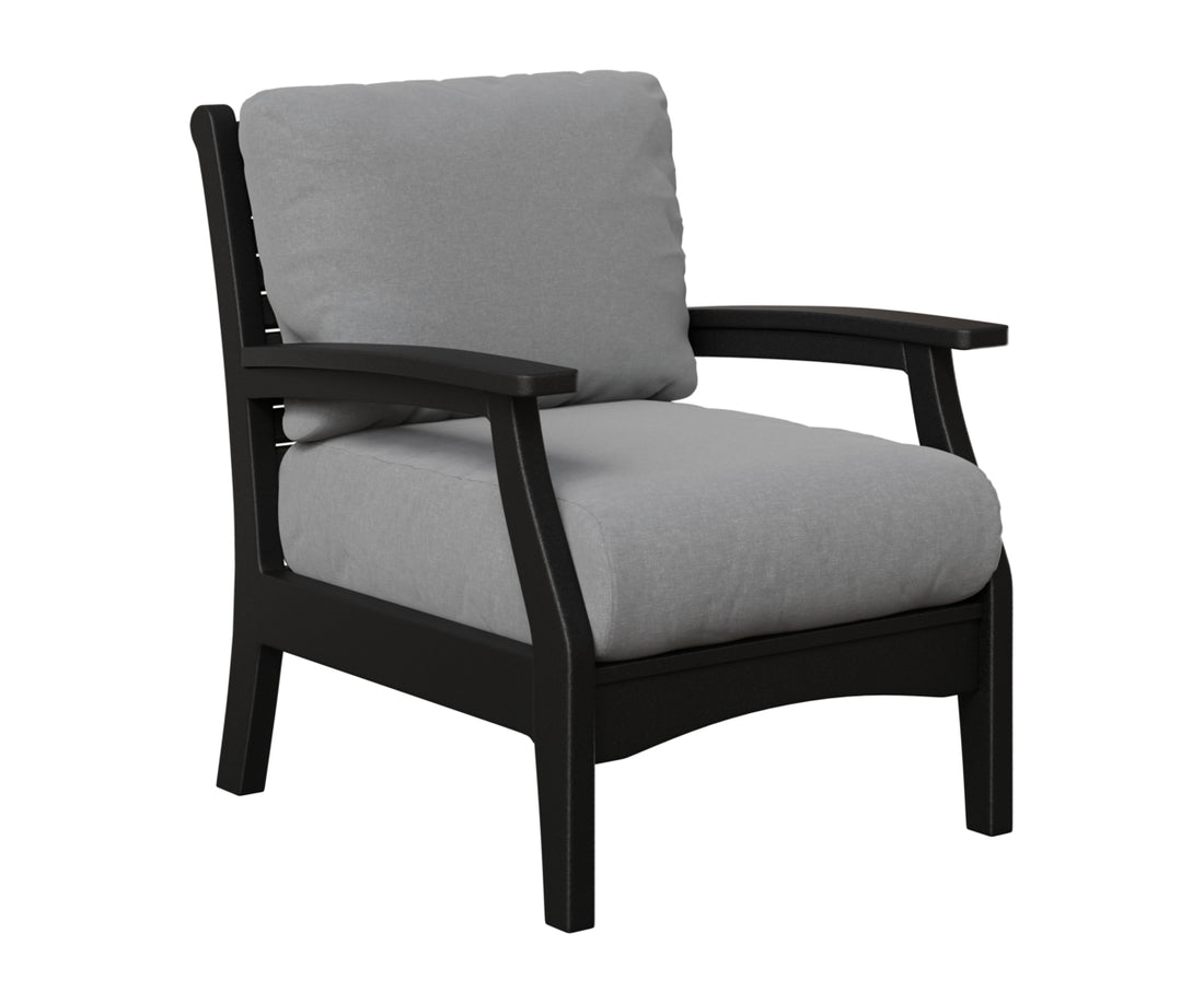 Berlin Gardens Classic Terrace Club Chair in Black