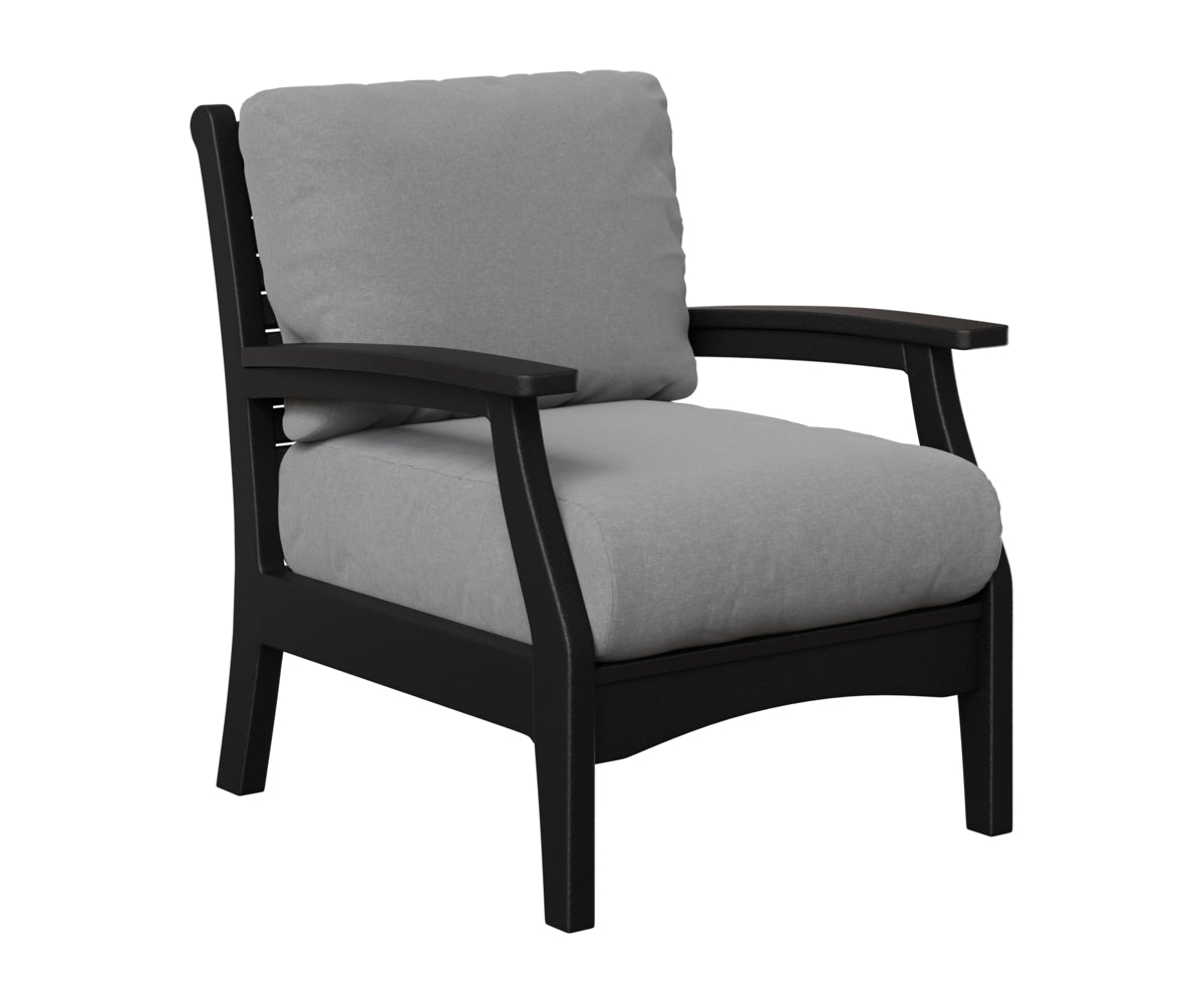Berlin Gardens Classic Terrace Club Chair in Black