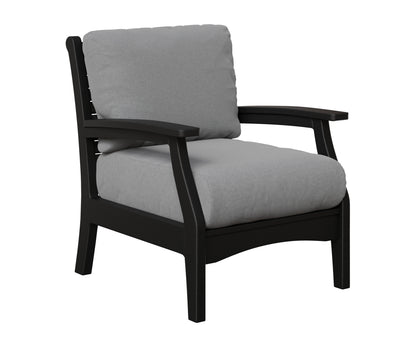 Berlin Gardens Classic Terrace Club Chair in Black