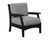 Berlin Gardens Classic Terrace Club Chair in Black