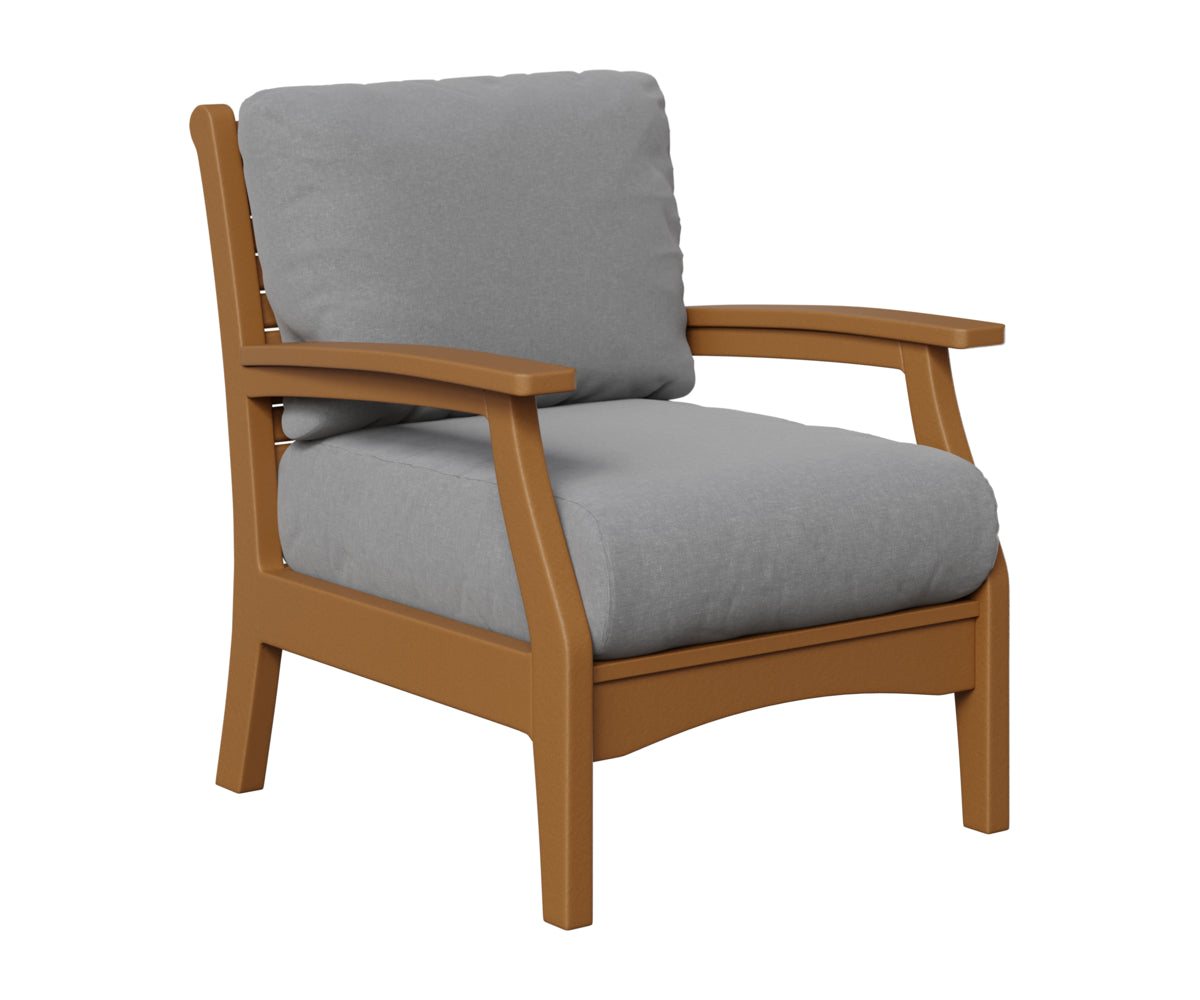 Berlin Gardens Classic Terrace Club Chair in Cedar